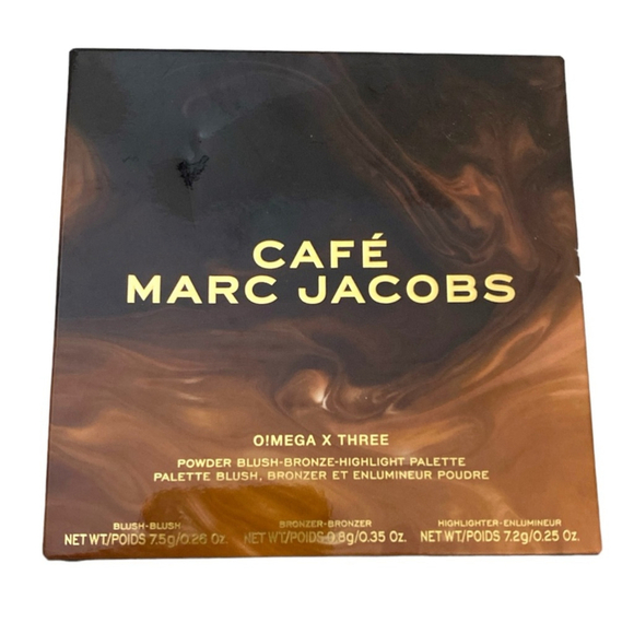 🆕Marc Jacobs Beauty O!Mega x Three Powder Blush-Bronze-Highlight Tantalize Glo! - Picture 2 of 7